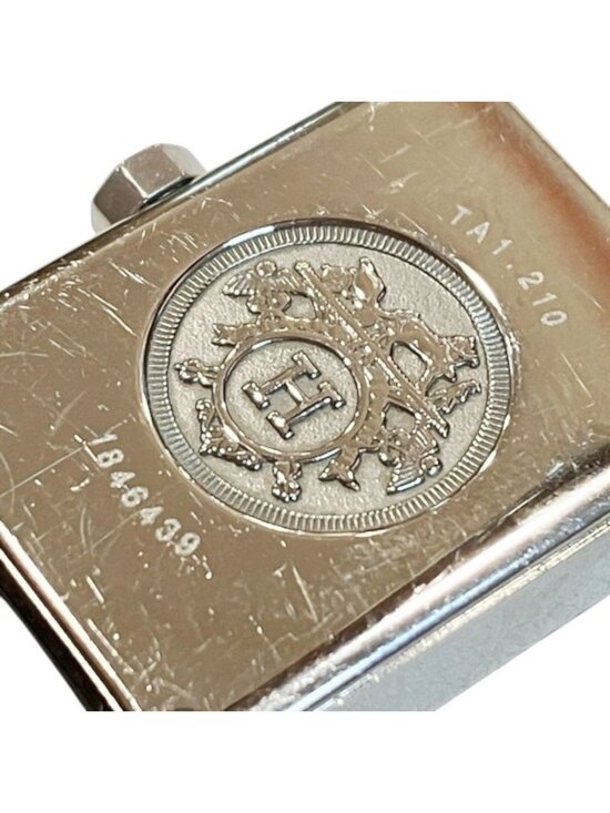 Hermes Tandem Watch SS Leather Quartz main image 7